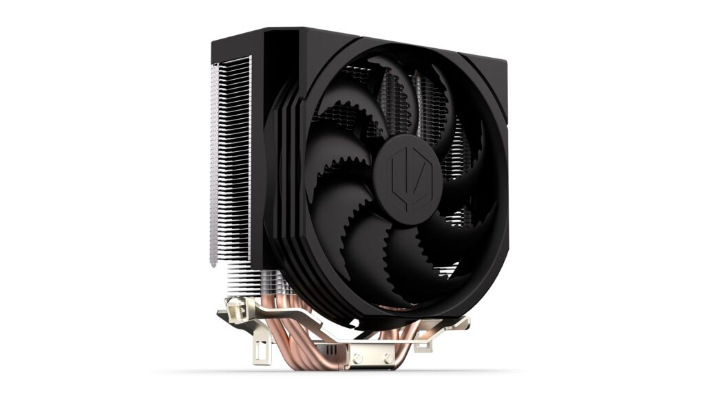 Endorfy CPU Cooler - Spartan 5 MAX (12 cm, 4 pin, 4x heatpipe, PWM, TDP 180W, fekete) - Image 5