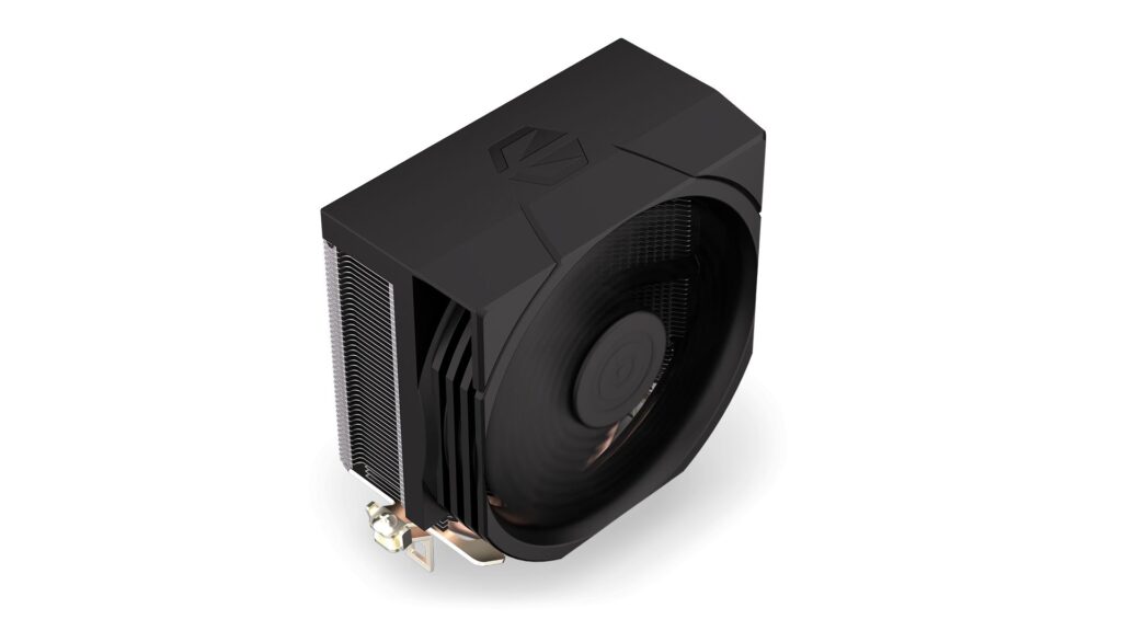 Endorfy CPU Cooler - Spartan 5 MAX (12 cm, 4 pin, 4x heatpipe, PWM, TDP 180W, fekete) - Image 8