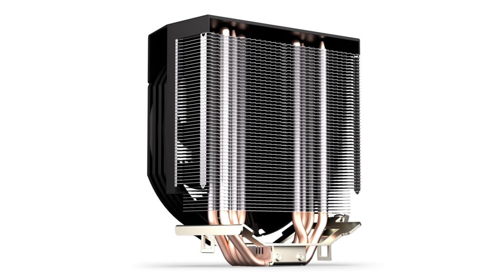 Endorfy CPU Cooler - Spartan 5 MAX (12 cm, 4 pin, 4x heatpipe, PWM, TDP 180W, fekete) - Image 9