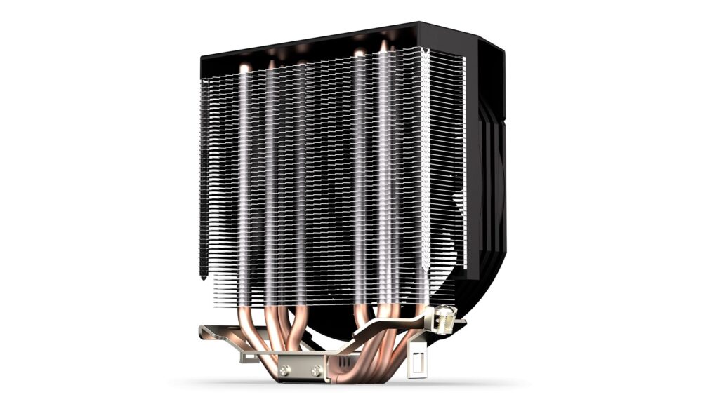 Endorfy CPU Cooler - Spartan 5 MAX (12 cm, 4 pin, 4x heatpipe, PWM, TDP 180W, fekete) - Image 10