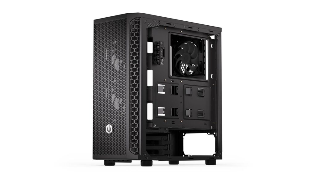Endorfy Számítógépház - Signum 300 ARGB (ATX /micro ATX/ITX, 2xUSB3.0, 4x12cm LED ventilátor, ablakos, fekete) - Image 17