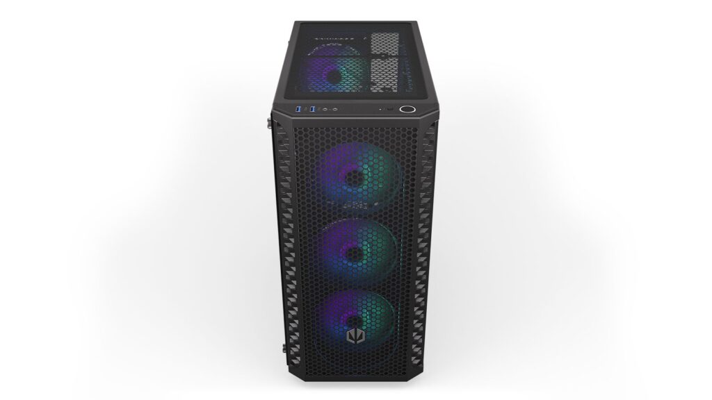 Endorfy Számítógépház - Signum 300 ARGB (ATX /micro ATX/ITX, 2xUSB3.0, 4x12cm LED ventilátor, ablakos, fekete) - Image 20