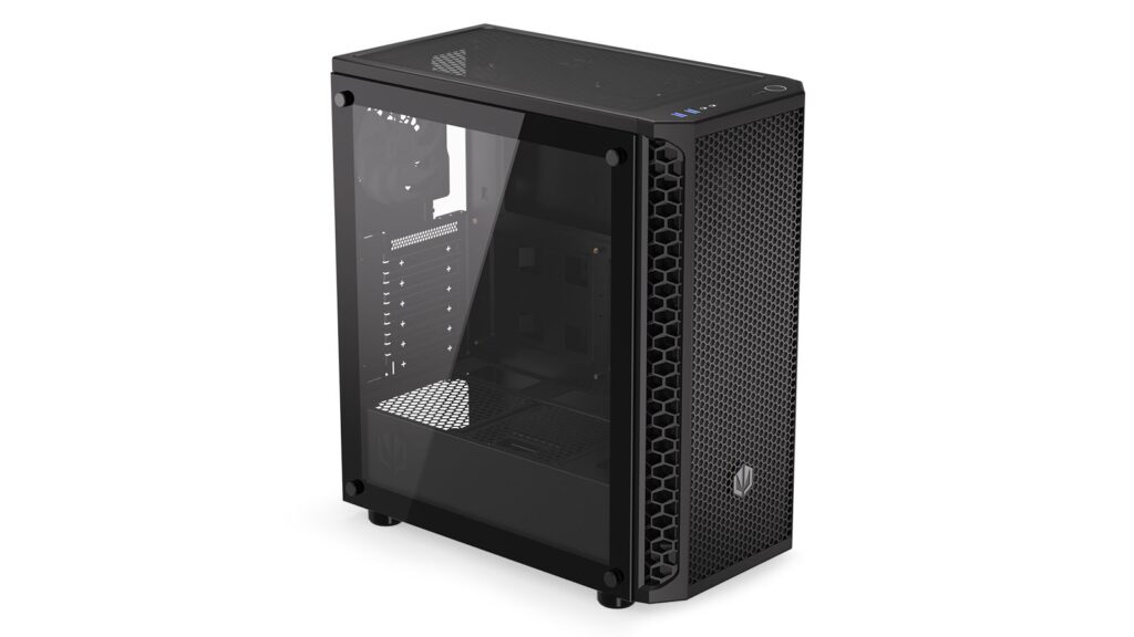Endorfy Számítógépház - Signum 300 ARGB (ATX /micro ATX/ITX, 2xUSB3.0, 4x12cm LED ventilátor, ablakos, fekete) - Image 7