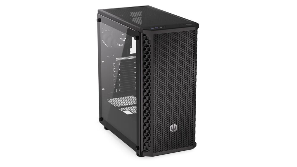 Endorfy Számítógépház - Signum 300 ARGB (ATX /micro ATX/ITX, 2xUSB3.0, 4x12cm LED ventilátor, ablakos, fekete) - Image 10