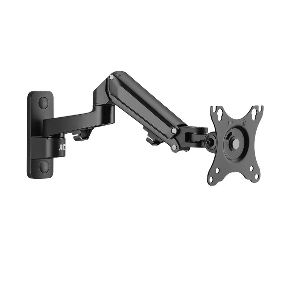 ACT AC8310 Monitor wall mount with gas spring 1 screen Black - Image 1