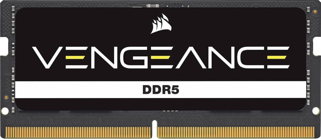 Corsair 32GB DDR5 5200MHz SODIMM Vengeance Black - Image 1