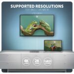 AXAGON HMC-5H60 USB-C 5Gbps 5in1 Hub Silver - Image 5