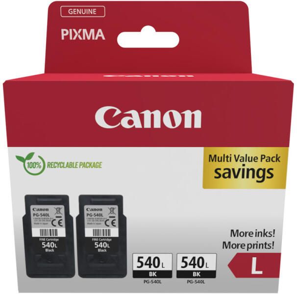 Canon PG-540L Twin Pack Black - Image 1