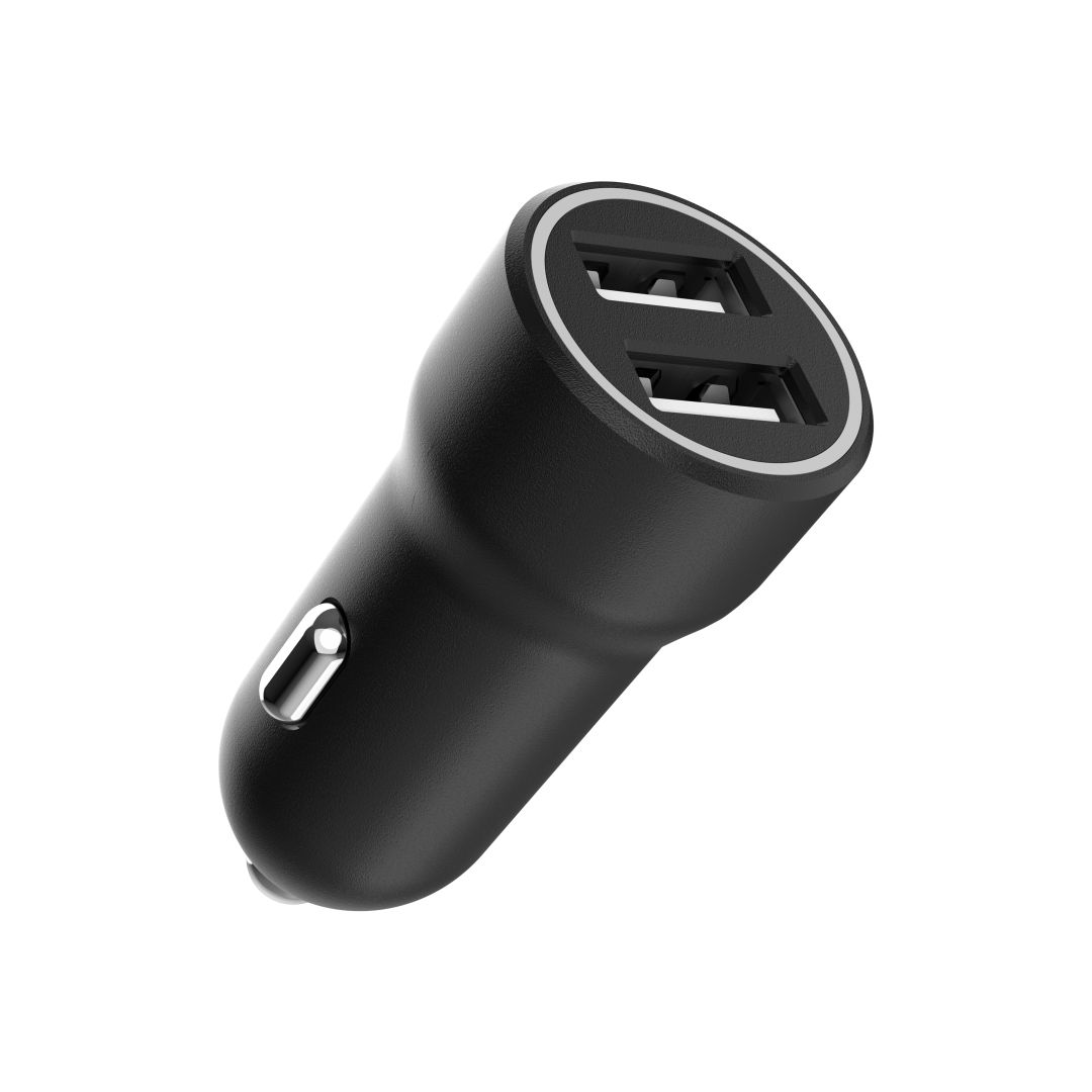 gembird-2-port-usb-car-charger-3.1a-black_1.jpg Gembird 2-Port USB Car Charger 3.1A Black - Image 1
