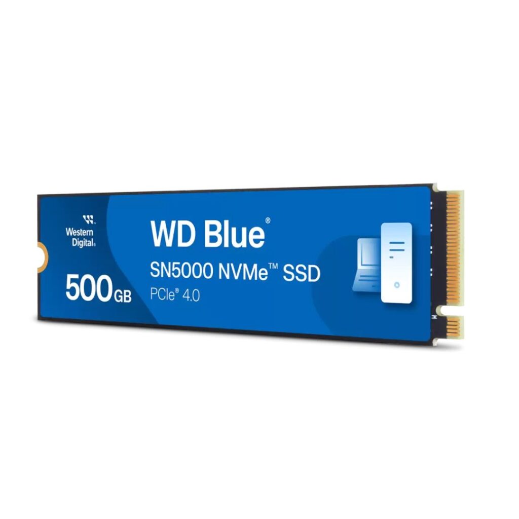 SSD WD 500GB Blue SN5000 M.2 PCIe Gen 4 x4 NVMe - Image 2