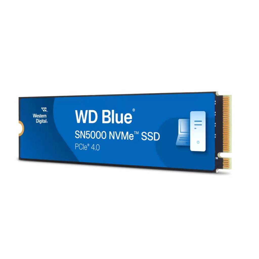 SSD WD 500GB Blue SN5000 M.2 PCIe Gen 4 x4 NVMe - Image 3