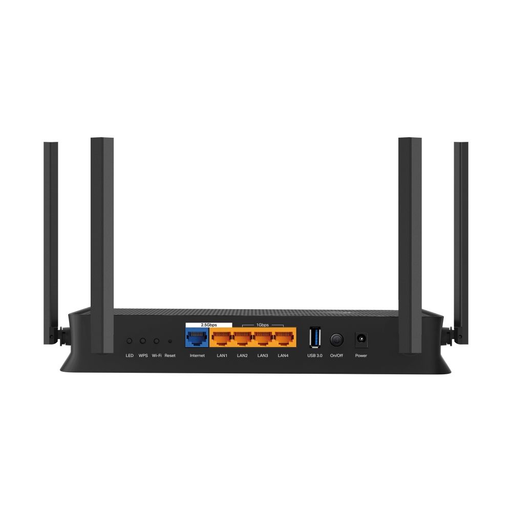 TP-LINK Wireless Router Dual-Band BE3600 1xWAN(2.5Gbps) + 1xLAN(2.5Gbps) + 3xLAN(1Gbps) + 1xUSB 3.0, Archer BE230 - Image 4