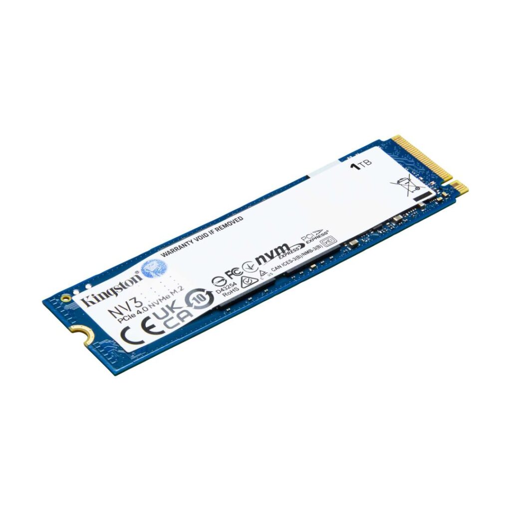 Kingston 1TB NV3 NVMe PCIe 4.0, M.2 (SNV3S/1000G) SSD - Image 2