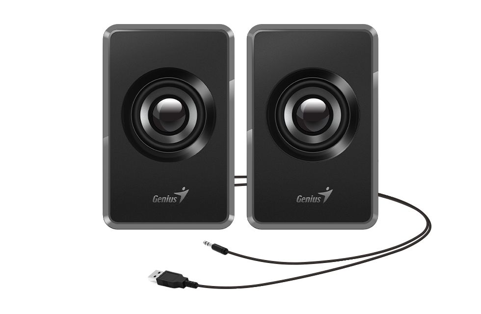 Genius SP-U125 Speaker Grey - Image 2