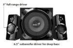 Genius SW-2.1 1850 BT 2.1 Speaker Black - Image 5