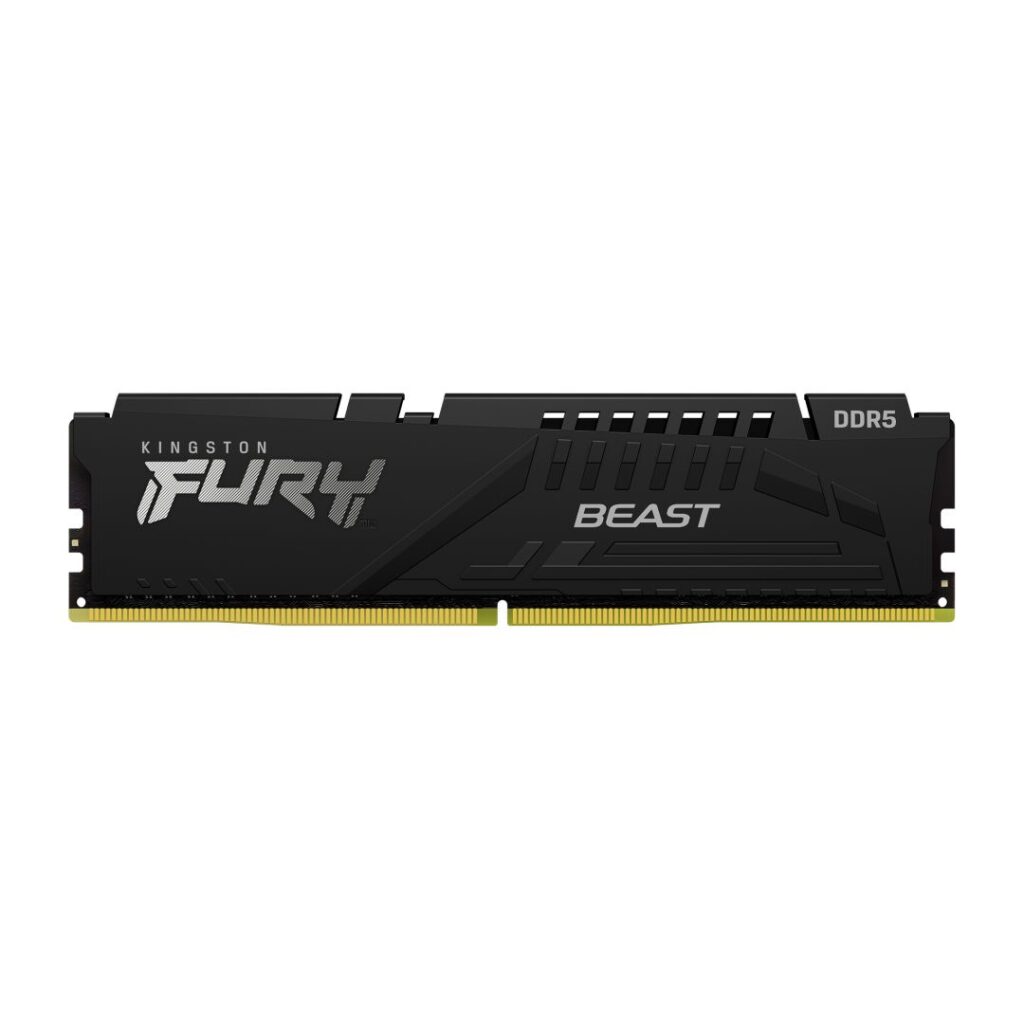 kingston-16gb-ddr5-6000mhz-fury-beast-black_1.jpg Kingston 16GB DDR5 6000MHz Fury Beast Black - Image 1