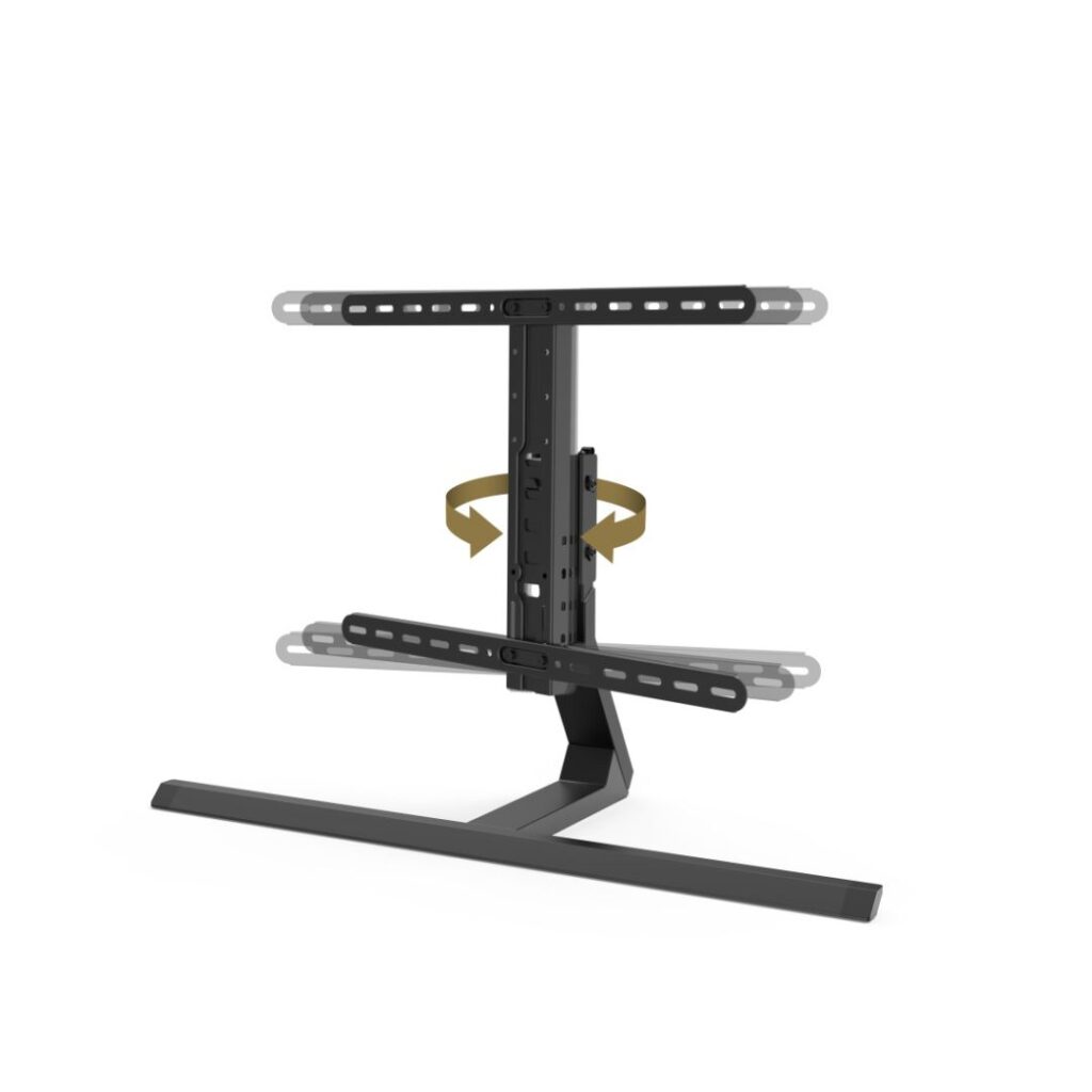 Hama TV Stand Swivel Tilt Height-adjustable 165cm (65") up to 40kg - Image 4