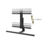Hama TV Stand Swivel Tilt Height-adjustable 165cm (65") up to 40kg - Image 5