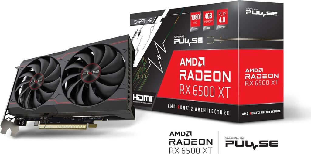 Sapphire Radeon RX6500 XT 4GB DDR6 Pulse Gaming OC - Image 8