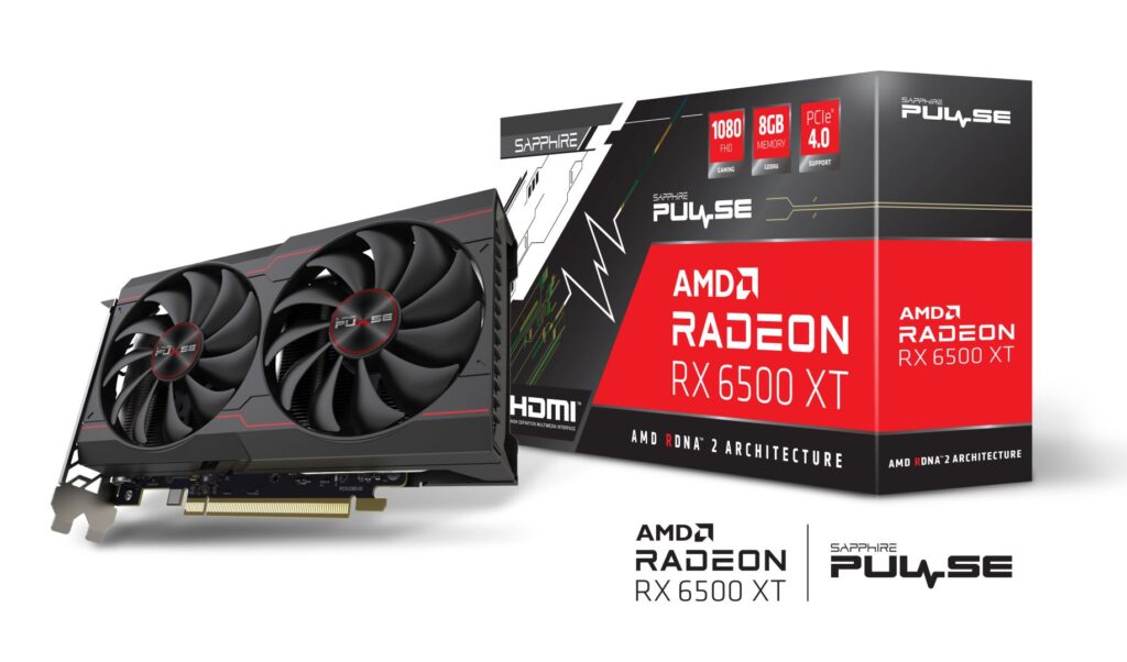Sapphire Radeon RX6500 XT 8GB DDR6 Pulse Gaming OC - Image 3