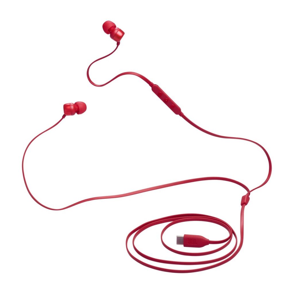 JBL Tune 310C Headset Red - Image 6
