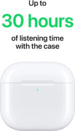 Apple AirPods 4 (USB-C) with ANC  Headset White - Image 3