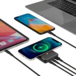 RivaCase VA2604 Magsafe Qi Wireless15W + QC/PD20W 10000mAh Powerbank Black - Image 9