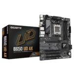 GIGABYTE Alaplap AM5 B650 UD AX AMD B650, ATX