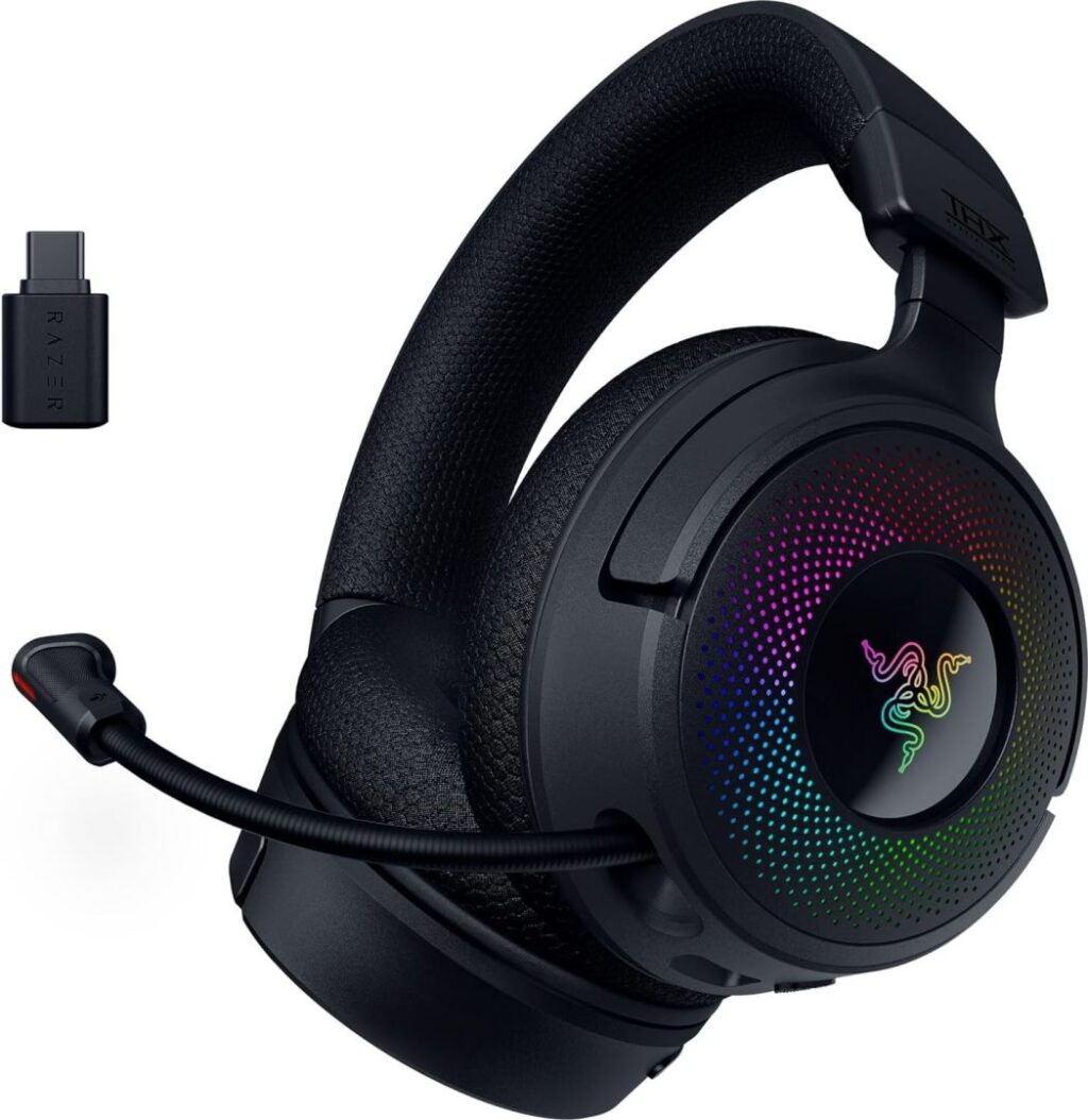 Razer Kraken V4 Wireless Bluetooth Gaming Headset Black - Image 2