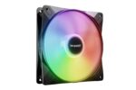 Be Quiet! Cooler 14cm - LIGHT WINGS LX 140mm PWM high-speed (RGB, 1800rpm, 30,5dB, fekete)
