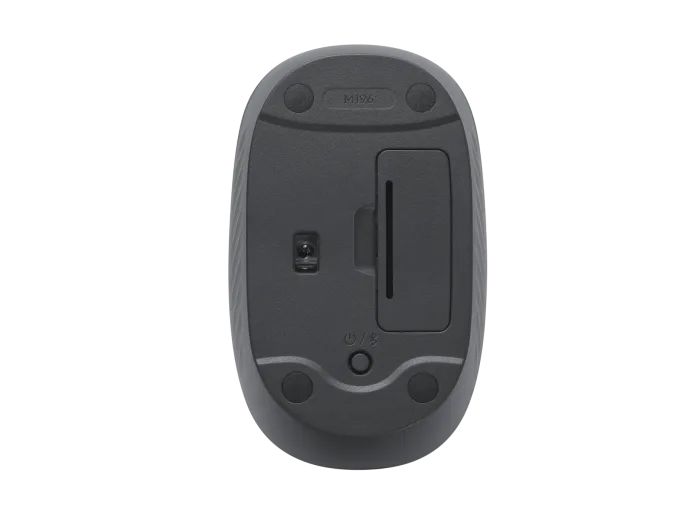 LOGITECH Egér - M196 Vezeték Nélküli Bluetooth Optikai, Grafitszürke - Image 3
