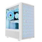 Modecom Breeze ARGB Flow Tempered Glass White - Image 5