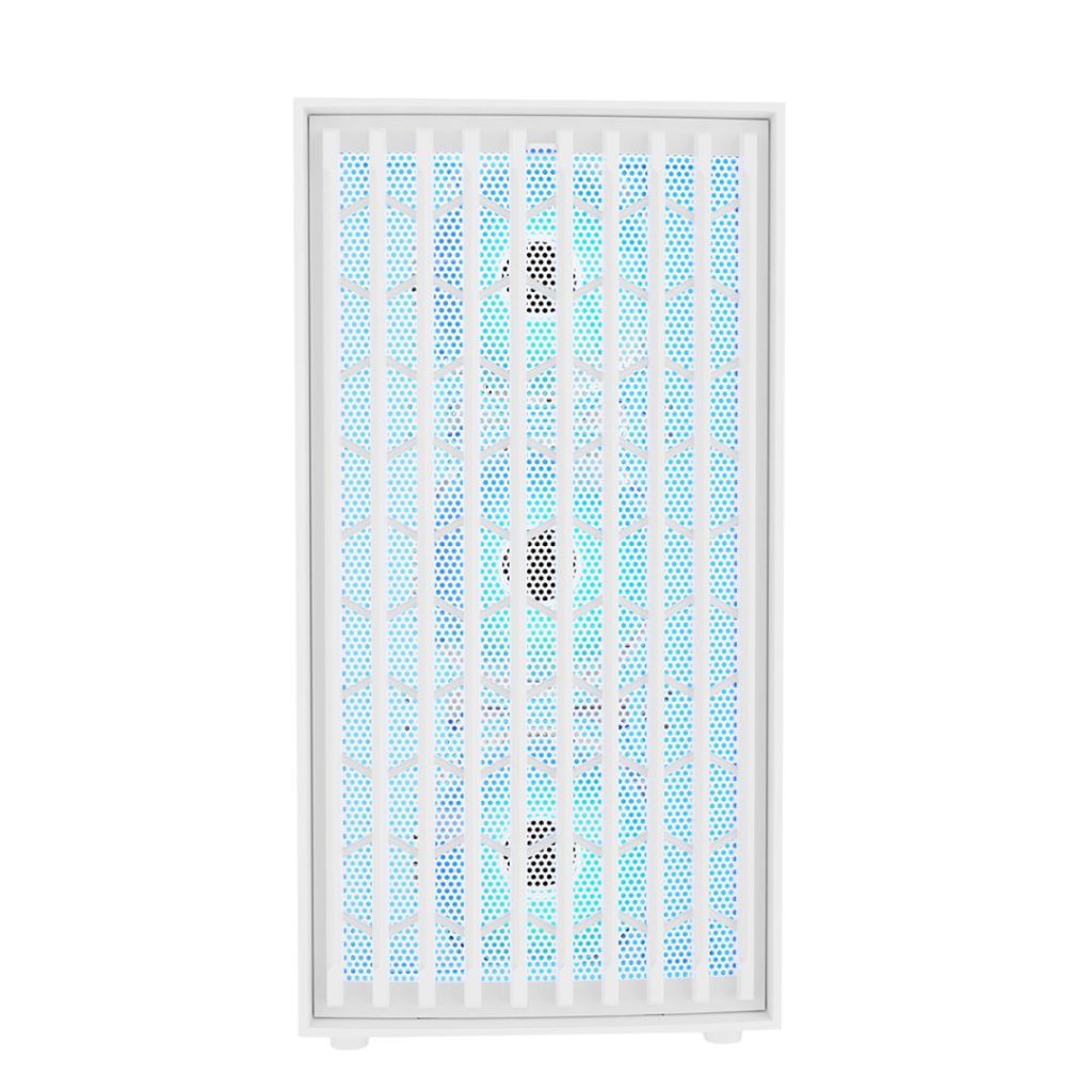 Modecom Breeze ARGB Flow Tempered Glass White - Image 6