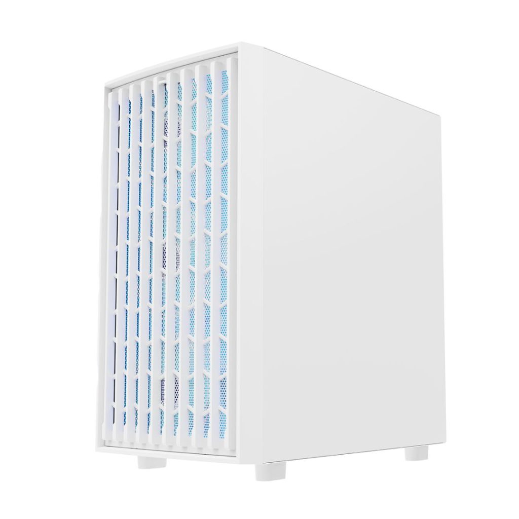 Modecom Breeze ARGB Flow Tempered Glass White - Image 7