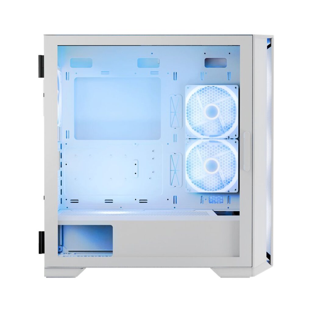 Modecom Horizon ARGB Flow Tempered Glass White - Image 11
