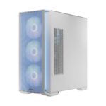 Modecom Horizon ARGB Flow Tempered Glass White - Image 5