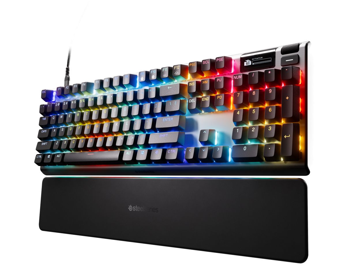 Steelseries Apex Pro Gen 3 Gaming keyboard Black UK - Image 1