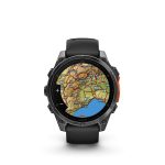 Garmin 010-02904-00 fenix 8 AMOLED (47mm) szilikon pántos fekete okosóra - Image 2