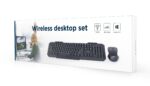 Gembird KBS-WM-02 Wireless Keyboard Combo Black US - Image 5