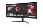 LG 34" 34WR50QK-B LED Curved - Image 2