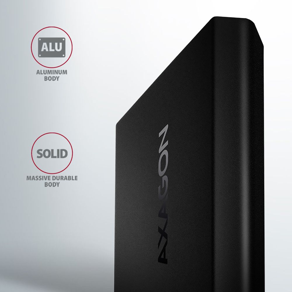 AXAGON EEM2-UB2 USB-C 3.2 Gen 2 NVMe M.2 box Black - Image 5