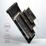 AXAGON EEM2-UB2 USB-C 3.2 Gen 2 NVMe M.2 box Black - Image 9