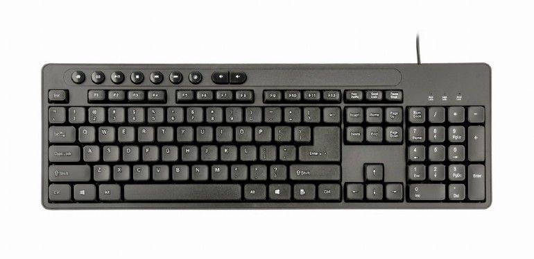 Gembird KBS-UM-04 Keyboard Combo Black US - Image 3