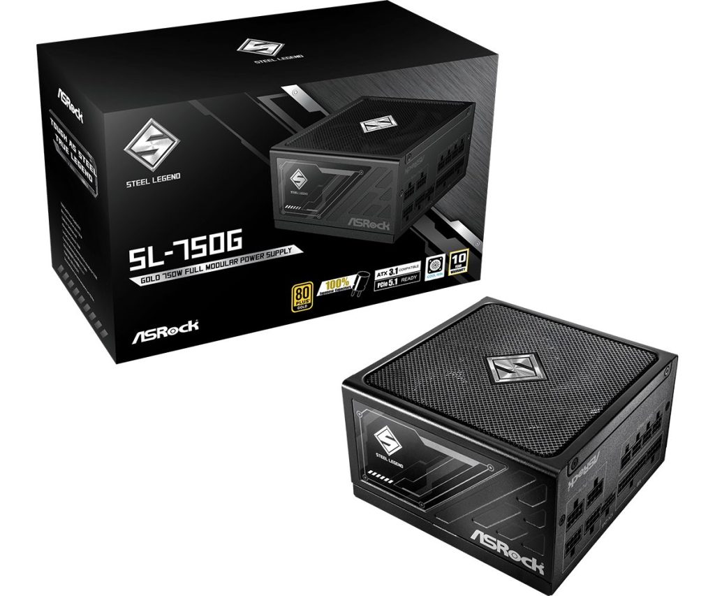 ASRock 750W 80+ Gold Steel Legend SL-750G - Image 1