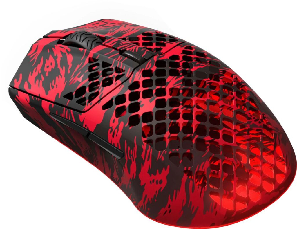 Steelseries Aerox 3 Wireless Faze Clan Edition Black/Red - Image 1