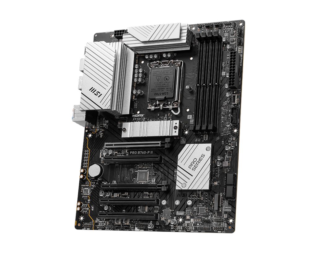 MSI PRO B760-P Intel B760 LGA1700 ATX alaplap - Image 4
