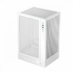DeepCool Számítógépház - CH170 DIGITAL WH (fekete, Mini-ITX, 2xUSB3.0, Type-C, fehér) - Image 3