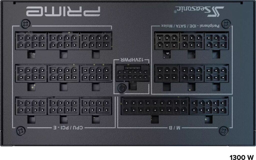 Seasonic 1300W 80+ Titanium Prime TX ATX 3.0 - Image 4