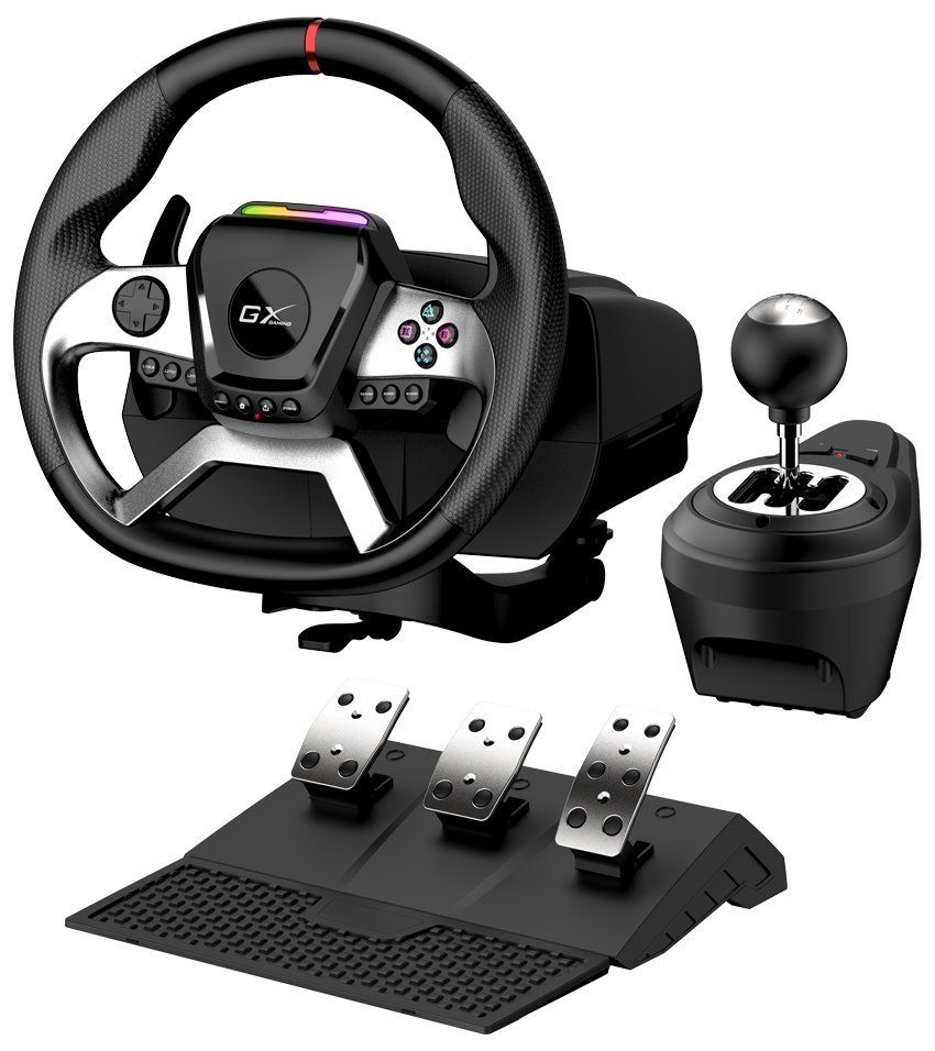 Genius GX Gaming Wheel SpeedMaster X5 USB Kormány Black - Image 1