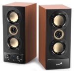 Genius SP-HF800BT Bluetooth Speaker Wood - Image 2